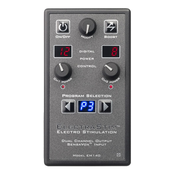 ELECTRASTIM - SENSAVOX E-STIM STIMULATOR